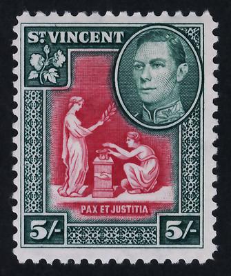 St Vincent 150 MH Seal of the Colony
