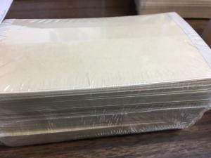 100 -3x5 inch Manila Stock Cards   Brand New.