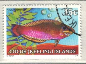 Cocos Islands Sc#38 Used