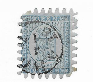 Finland #9 Small Faults - Used - Stamp CAT VALUE $67.505