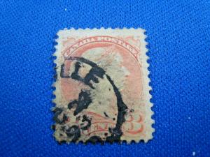 CANADA -  SCOTT #37a  -  USED                 (wwcan3)