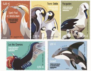 FSAT Scott #660-4 Sea Life MNH