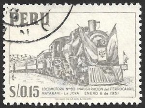 Peru Scott # 460 Used. All Additional Items Ship Free.