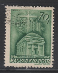 Hungary 594 Deak Square Evangelical Church, Budapest 1943