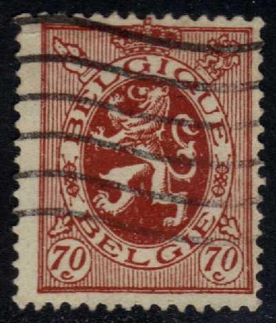 Belgium # 209 Heraldic Lion, used (0.20)