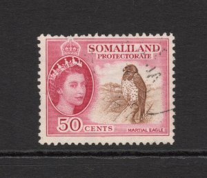Somaliland Protectorate   Scott# 134  used  singles