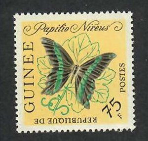 Guinea; Scott 304; 1963; Unused; NH; Butterflies