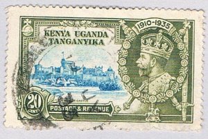 Kenya Ughanda Tanganyika 42 Used Windsor Castle and King George V 1935 (BP78014)