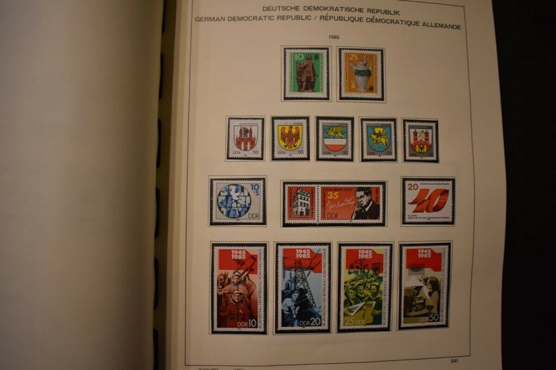 GERMANY DDR 1985 YEAR SET COMPLETE MNH