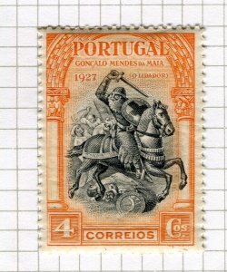 PORTUGAL; 1927 early Liberation issue fine Mint hinged 4c. value