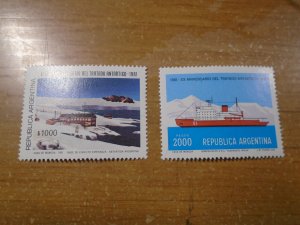 Argentina  #  1306-07  MNH