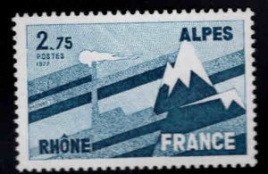 France Scott 1512 MNH**  1977 Rhone Alps stamp