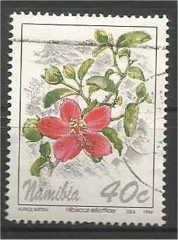 NAMIBIA, 1994, used 40c, Flowers:. Scott 763