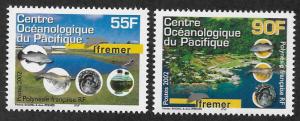 FRENCH POLYNESIA SC# 834-35 VF/MNH 2002