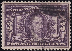 US Scott #325, PSE Graded 85 Cert, VF/XF, Used, SMQ Value $60