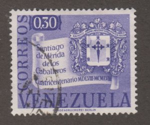 Venezuela 719 Arms of Merida 1958