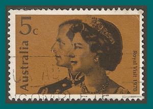Australia 1970 Royal Visit, used  474,SG456