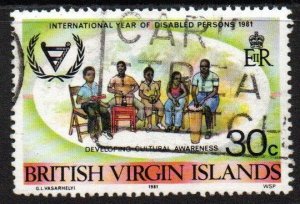 Virgin Islands Sc #415 Used