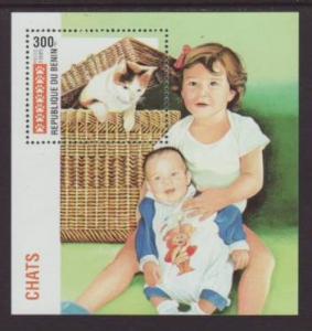 Benin Cat 767 Souvenir Sheet MNH VF  