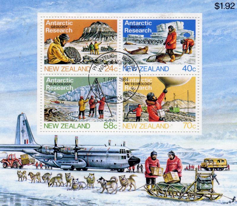 New Zealand Antarctic Geology Research MNH M/s