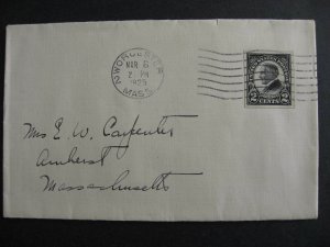 USA 2c Harding Sc 611 imperf on 1925 cover, check it out!