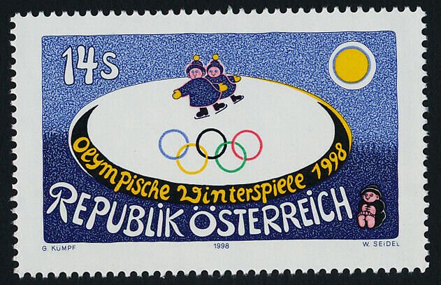 Austria 1748 MNH Winter Olympics, Nagano