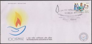 INDIA - 2011 THE TRAINED NURSES ASSOCIATION OF INDIA - FDC