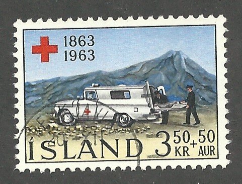 Iceland  Scott B18  Used