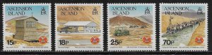 Ascension Scott #'s 540 - 543 MNH