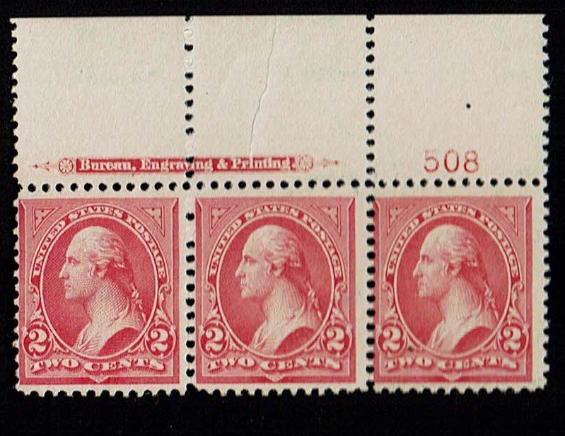 Scott #267a Fine-OG-NH.  SCV - $200.00