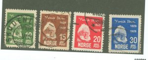 Norway #132-135 Used Multiple
