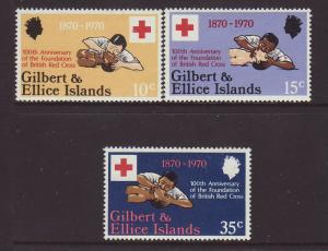 1970 Gilbert & Ellice Is Red Cross Set Mint