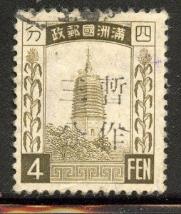 Manchukuo # 26, Used.