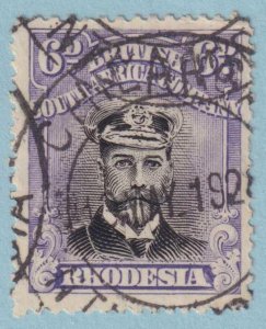 RHODESIA 127  USED - NO FAULTS - INTERESTING CANCEL! - RGB