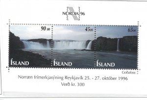 Iceland SC#830 Sheet of Three MNH VF...Take a Look!