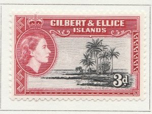 British Colony GILBERT & ELLICE ISL. 1956 3D MH* A28P27F28555-