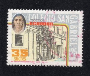 Ecuador 1988 35c College, Scott 1172 used, value = 30c