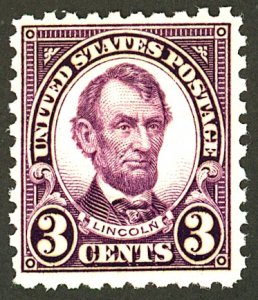 U.S. #584 MINT OG NH