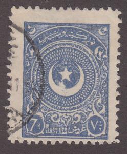 Turkey 614 Crescent and Star 1923