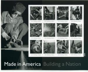 Scott# 4801 - Forever - Made in America-Building a Nation