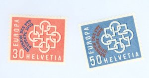 Switzerland #376-377  Single (Complete Set)