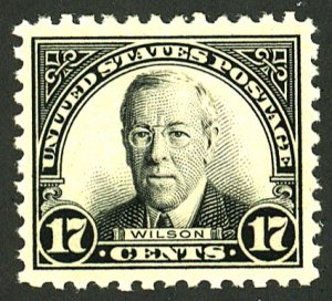 U.S. #623 MINT-VF OG LH