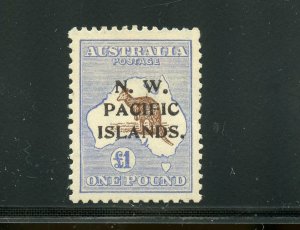 NORTHWEST PACIFIC ISLANDS 2021 SCOTT#10  MINT LIGHT HINGED SIGNED ROUMET