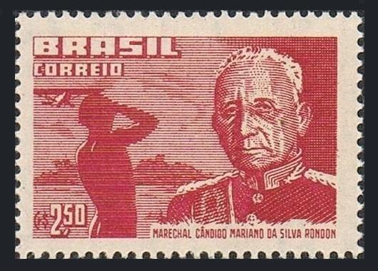Brazil 865 block/4,MNH.Mi 929. Marshal Mariano da Silva Rondon,Day of the Indian