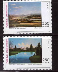 TURKEY Scott 1872-73 stamp set MH*