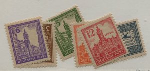 GERMANY DDR  14N15A-20A  MNH  GREY PAPER