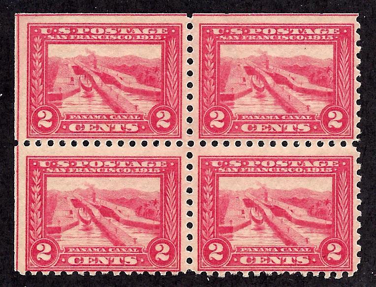 402 Mint,OG,NH... Block of 4... SCV $680.00