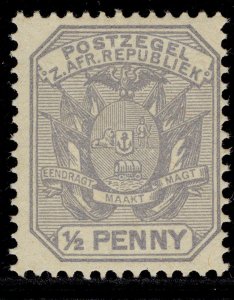 SOUTH AFRICA - Transvaal QV SG205a, ½d lilac-grey, NH MINT.