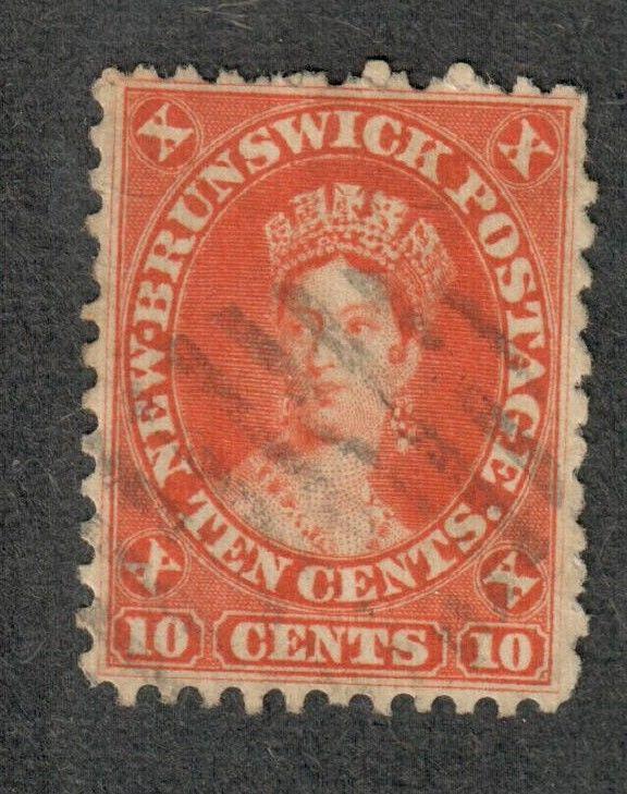 New Brunswick Sc#9 Used/F-VF, Cv. $47.50