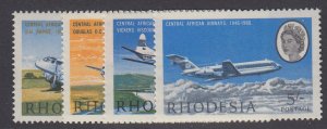 Rhodesia, Scott 241-244 (SG 393-396), MNH
